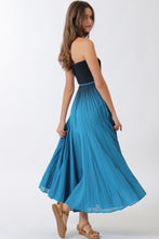 Load image into Gallery viewer, Alexis Maxi Dress - Blue Gradient
