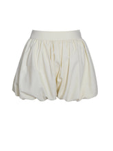 Load image into Gallery viewer, Quinzelle Butter Yellow Linen Bubble Shorts
