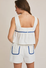 Load image into Gallery viewer, Sea Shell White Short Set
