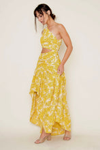 Load image into Gallery viewer, Golden Asymmetric Dress
