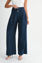 Load image into Gallery viewer, DK Denim High Waist Pintuck Wide Leg Jeans
