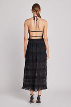 Load image into Gallery viewer, Chiffon Shimmer Sequin Maxi Skirt
