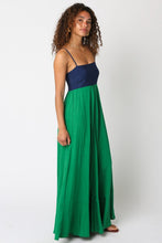 Load image into Gallery viewer, Greta Maxi Dress- Navy Green
