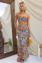 Load image into Gallery viewer, Citrus Scallop Trim Crop Top
