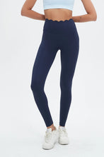 Load image into Gallery viewer, Helena Scallop High Waist Leggins
