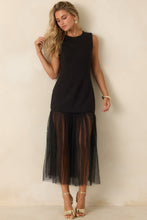 Load image into Gallery viewer, Simone Dotted Mesh Dress
