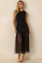 Load image into Gallery viewer, Simone Dotted Mesh Dress

