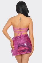 Load image into Gallery viewer, Lentejuela Ibiza Magenta Set
