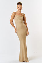 Load image into Gallery viewer, Glitter Open Back Mermaid Dress
