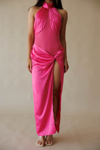 Load image into Gallery viewer, Aura Satin Mesh Dress
