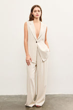 Load image into Gallery viewer, Pinstripe Sleeveless Blazer
