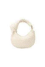 Load image into Gallery viewer, Brigitte Ivory Woven Charm Bag
