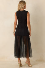 Load image into Gallery viewer, Simone Dotted Mesh Dress
