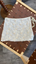 Load image into Gallery viewer, Ivory Pearl Coverup Skirt
