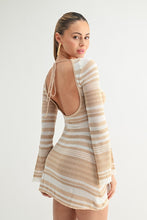 Load image into Gallery viewer, Knit LS Mini Dress
