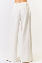 Load image into Gallery viewer, Baggy Wide Leg Denim Pant- White
