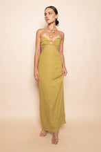 Load image into Gallery viewer, Resort Vacation Cutout Ring Halter Maxi Dress
