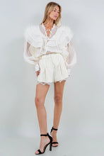 Load image into Gallery viewer, Ruffled Organza Blouse
