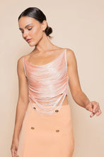 Load image into Gallery viewer, Sunkiss Coral Fringe Top
