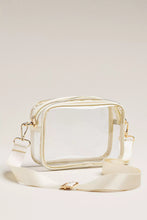 Load image into Gallery viewer, Clear Stadium Crossbody Bag- Ivory
