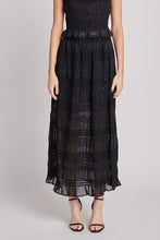 Load image into Gallery viewer, Chiffon Shimmer Sequin Maxi Skirt
