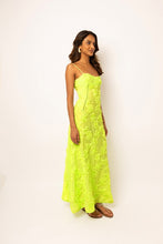 Load image into Gallery viewer, Alexis Chartreuse Maxi Dress
