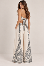 Load image into Gallery viewer, Hana Tie Top + Palazzo Pant Set

