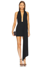 Load image into Gallery viewer, Sienna Black Mini Dress
