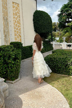 Load image into Gallery viewer, Harper Tulle Dress- Ivory
