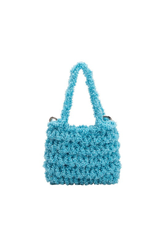 Sky Mini Beaded Crossbody Bag