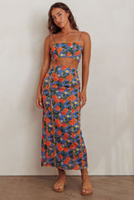 Load image into Gallery viewer, Citrus Scallop Trim Crop Top
