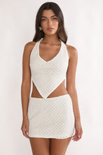 Load image into Gallery viewer, Prisma Sequin Crochet Halter Top
