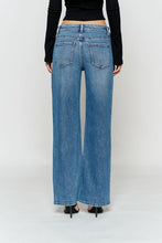 Load image into Gallery viewer, Mid Waist Relaxed Wide Leg Jeans
