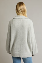 Load image into Gallery viewer, Grey Oversized Sweater Cardigan
