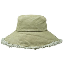 Load image into Gallery viewer, Sage Canva Bucket Hat
