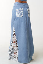 Load image into Gallery viewer, Denim Maxi Skirt

