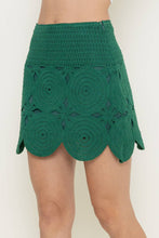 Load image into Gallery viewer, Crochet Mini Skirt
