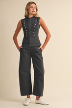 Load image into Gallery viewer, Napoleon Vest + Pant Set- Charcoal
