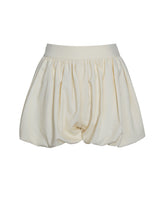 Load image into Gallery viewer, Quinzelle Butter Yellow Linen Bubble Shorts
