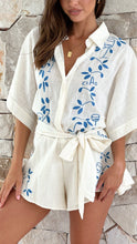 Load image into Gallery viewer, Blue Ciao Playsuit
