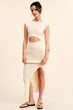 Load image into Gallery viewer, Mela Bodycon Dress Ivory
