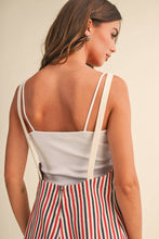 Load image into Gallery viewer, The Americana Overalls Playsuit
