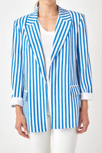 Load image into Gallery viewer, Callie Striped Blazer
