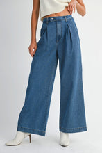 Load image into Gallery viewer, Dark Denim Wide Leg Jean
