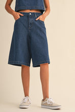 Load image into Gallery viewer, Denim Tank and Bermuda Shorts Set
