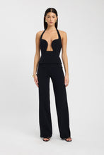Load image into Gallery viewer, Black Corset Halter Top
