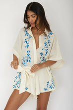 Load image into Gallery viewer, Blue Ciao Playsuit
