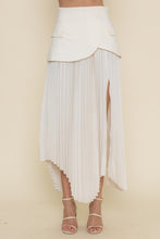 Load image into Gallery viewer, Nya Ivory Pleated Midi Skirt
