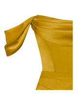 Load image into Gallery viewer, Anya Golden Satin Gown
