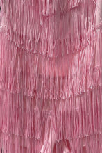 Load image into Gallery viewer, Halter Fringe Back Tie Bodysuit
